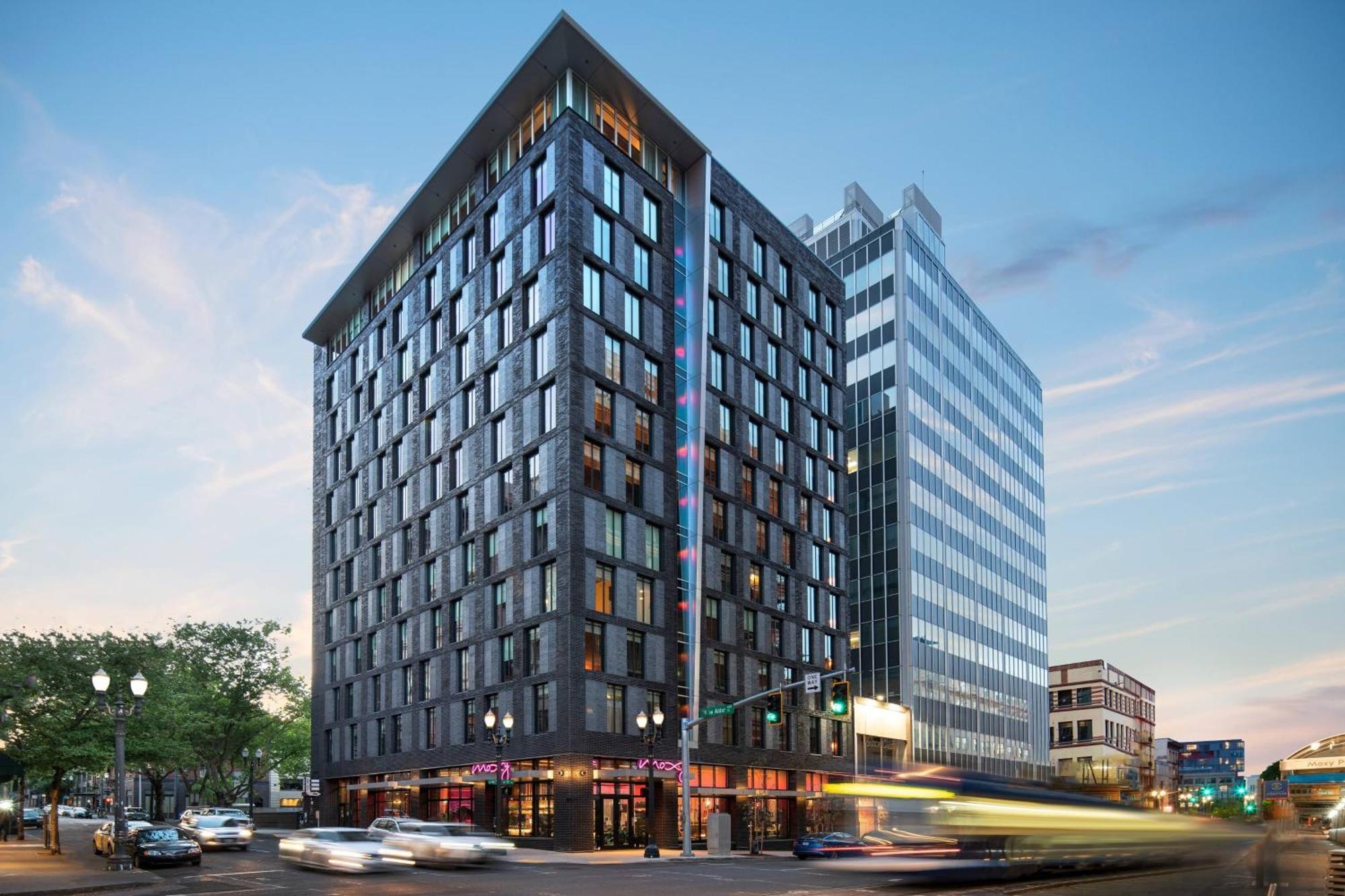 Hotel Moxy Portland Downtown Exteriér fotografie