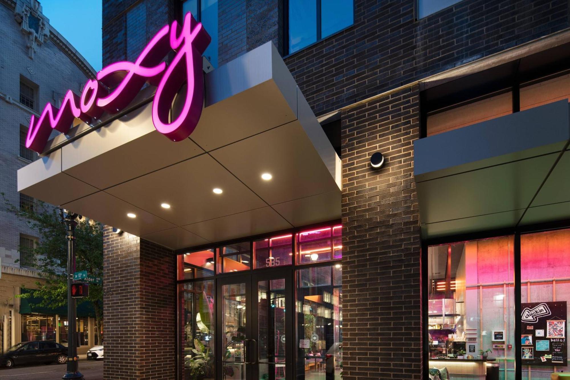 Hotel Moxy Portland Downtown Exteriér fotografie